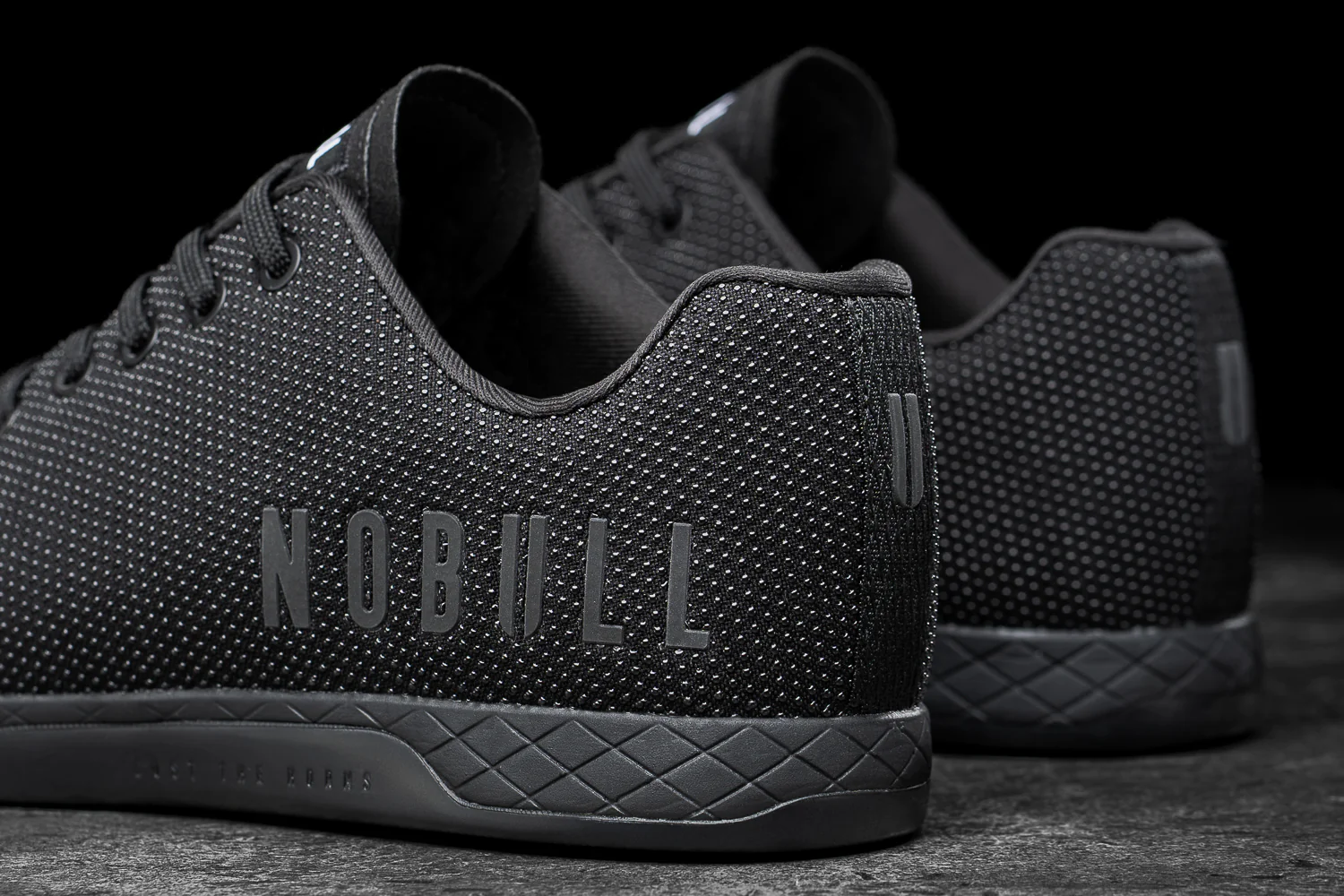 nobull low top trainer in black